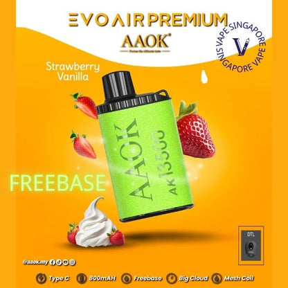 aaok-evo-air-premium-13500-puff-strawberry-vanilla-vape-shop-singapore