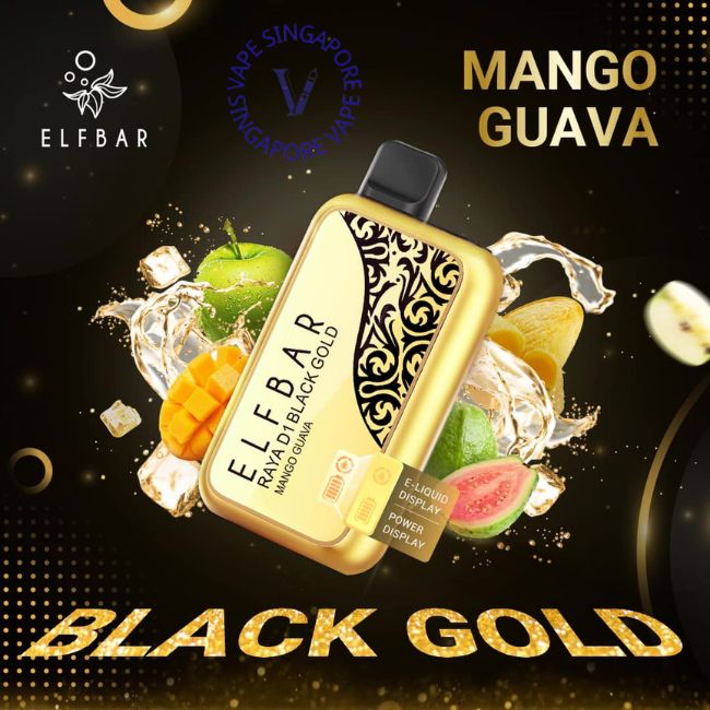 elfbar-raya-13k-gold-black-series-mango-guava-disposable-vape-shop-singapore