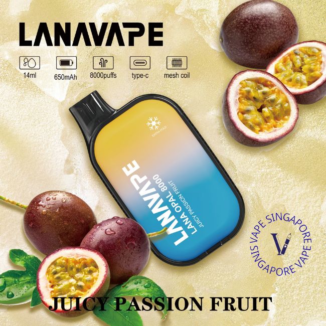 lana-opal-8000-puff-juicy-passion-fruit-disposable-vape-shop-singapore-sg-vape