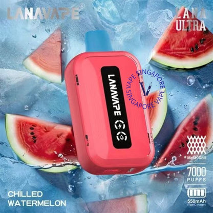 lana-ultra-7k-puff-chilled-watermelon-disposable-vape-shop-singapore