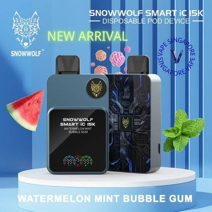 snowwolf-smart-ic-15000-puff-watermelon-mint-bubblegum-disposable-vape-shop-singapore